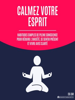 cover image of Calmez votre esprit